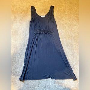 Sleeveless Gray T-Shirt Dress- Medium